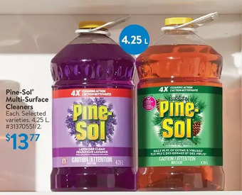 Walmart Pine-sol multi-surface cleaners offer