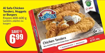 FreshCo Al safa chicken tenderz, nuggets or burgers offer