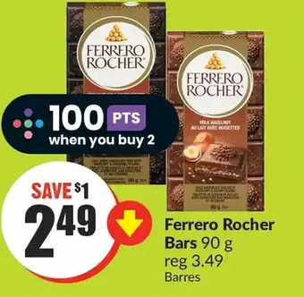FreshCo Ferrero rocher bars offer