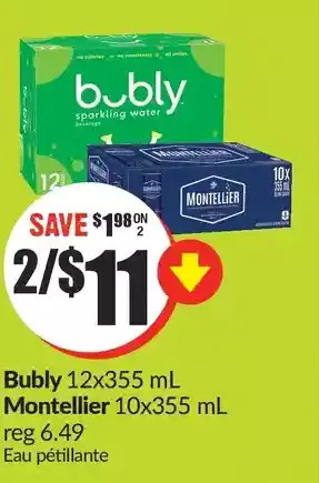 FreshCo Bubly | montellier offer