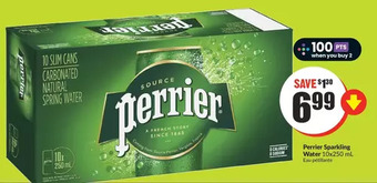 FreshCo Perrier sparkling water offer