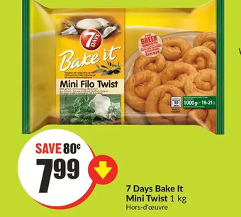 FreshCo 7 days bake it mini twist offer