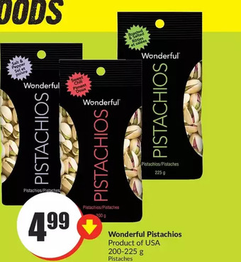 FreshCo Wonderful pistachios offer