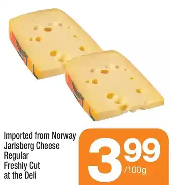 Highland Farms Jarlsberg cheese offer
