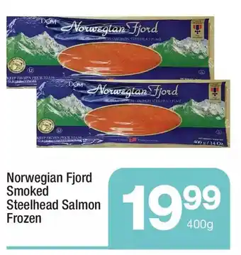Highland Farms Norwegian fjord smoked steelhead salmon offer