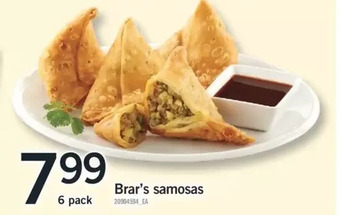 Fortinos Brar's samosas offer