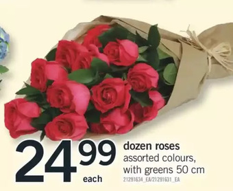 Fortinos Dozen roses offer