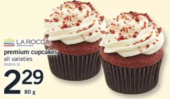 Fortinos La rocca premium cupcakes offer