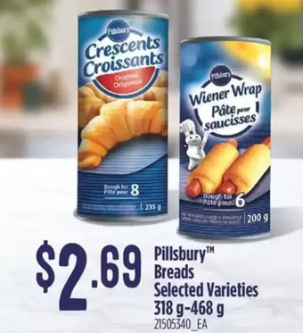 Fortinos Pillsbury breads offer