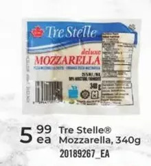 Fortinos Tre stelle mozzarella offer