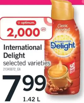 Fortinos International delight offer