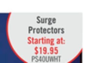 The Brick Ultralink outlet multimedia surge protector - ps40uw offer