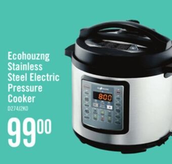The Brick Ecohouzng stainless steel electric pressure cooker offer