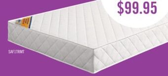 The Brick Safety 1st transitions crib and toddler bed mattress offer