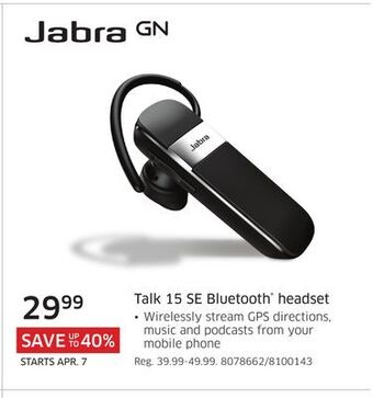 The Source Jabra talk 15 se bluetooth headset offer