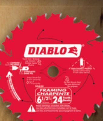 Home Hardware 6-1/2 24 tooth carbide framing circular saw blade offer