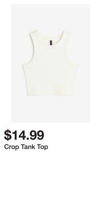 H&M Crop tank top offer