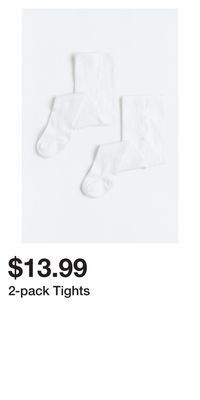 H&M 2-pack tights offer