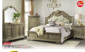 Bad Boy Superstore 6pc. queen bedroom set offer