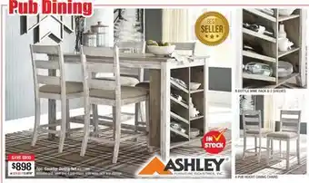 Bad Boy Superstore 5pc. counter dining set offer