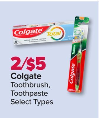 PharmaChoice Colgate toothbrush, toothpaste offer