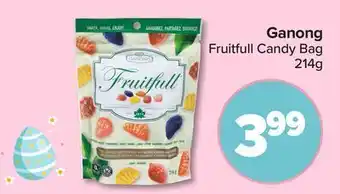 PharmaChoice Ganong fruitfull candy bag offer