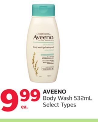 Rexall Aveeno body wash offer