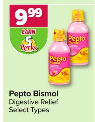 PharmaChoice Pepto bismol digestive relief offer