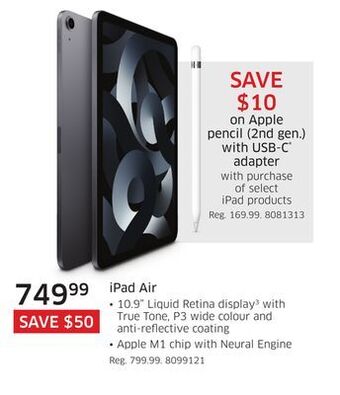 The Source Ipad air offer