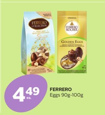 Rexall Ferrero eggs offer