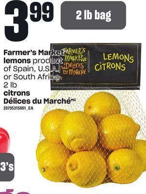 Independent City Market Citrons délices du marché, 2 lb offer