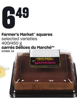 Independent City Market Carrés delices du marche, 400/450 g offer