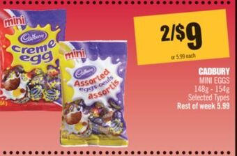 Shoppers Drug Mart Cadbury mini eggs offer