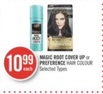 Shoppers Drug Mart Magic root cover up or preference hair colour offer