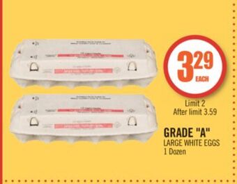 Shoppers Drug Mart Grade a large white eggs offer