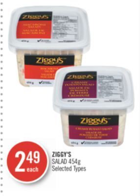 Shoppers Drug Mart Ziggy's salad offer