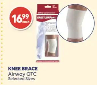 Shoppers Drug Mart Knee brace airway otc offer