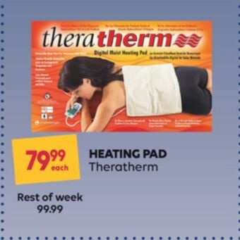 Wellwise by Shoppers Heating pad theratherm offer