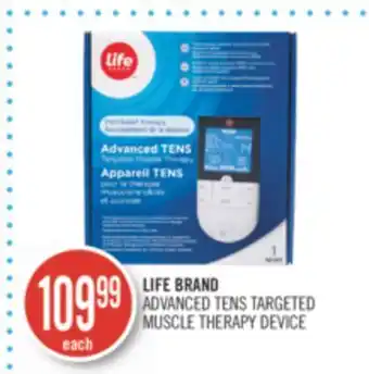 Shoppers Drug Mart Life brand advanced tens targeted muscle therapy device offer