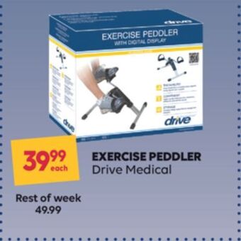 Wellwise by Shoppers Exercise peddler drive medical offer
