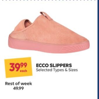 Wellwise by Shoppers Ecco slippers offer