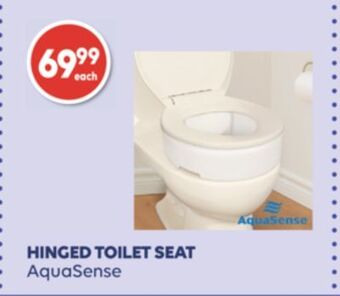Wellwise by Shoppers Aquasense hinged toilet seat offer