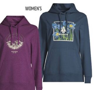 Sport Chek Woods women's lawson hoodie offer