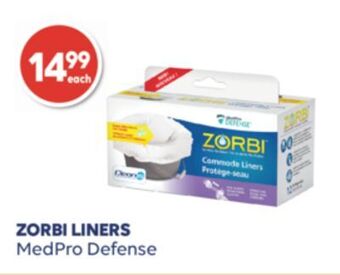 Wellwise by Shoppers Medpro defense zorbi liners offer