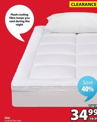 JYSK Frio cooling fiber bed offer