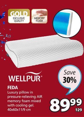 JYSK Feda luxury pillow offer