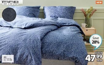 JYSK Ines duvet cover set offer
