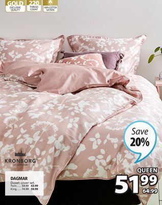 JYSK Dagmar duvet cover set offer