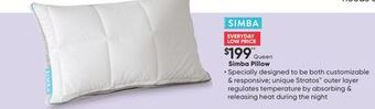 Sleep Country Simba pillow offer