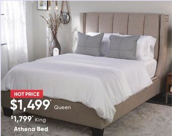 Sleep Country Athena bed offer